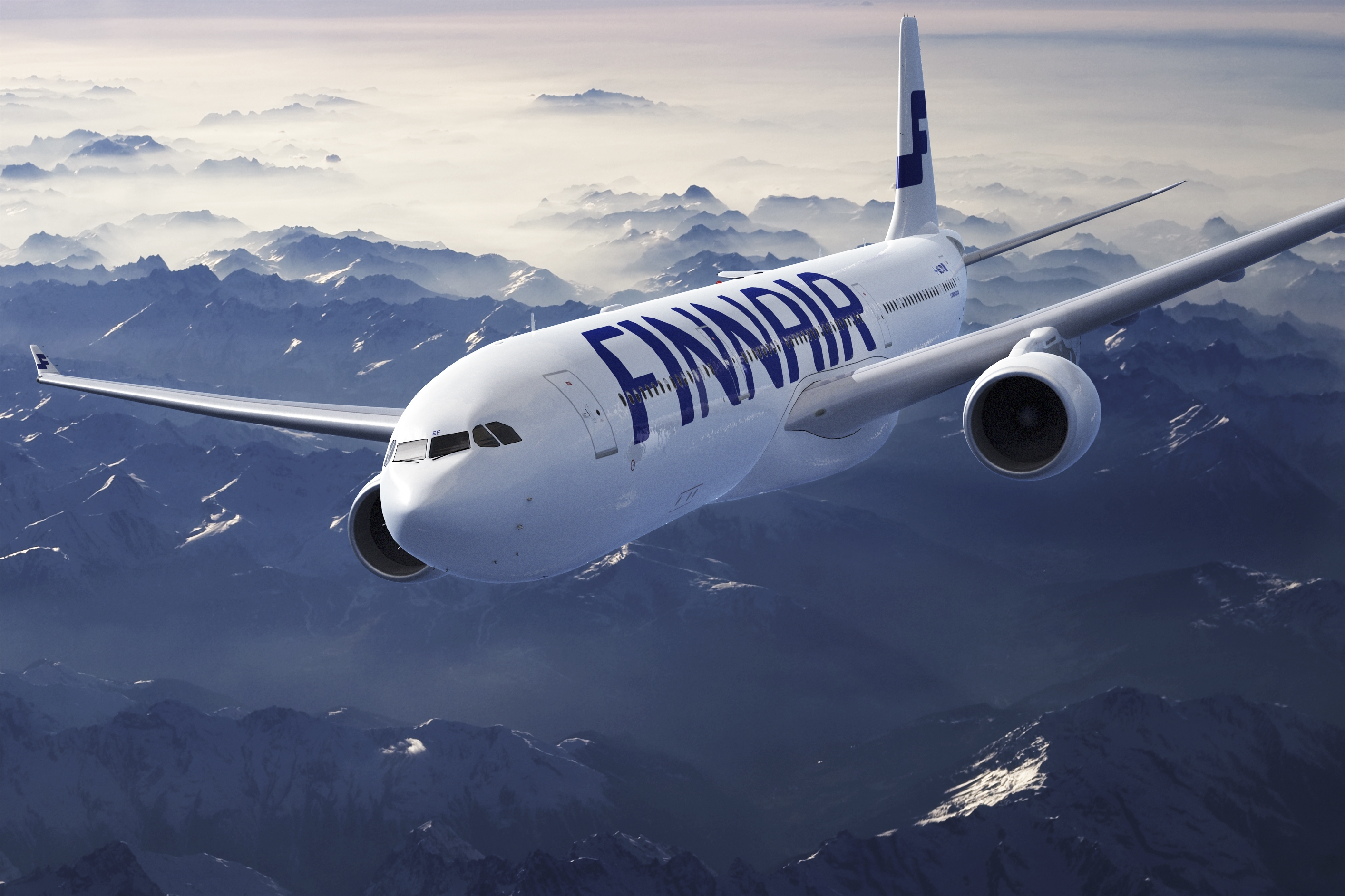 Самолет A330 авиакомпании Finnair